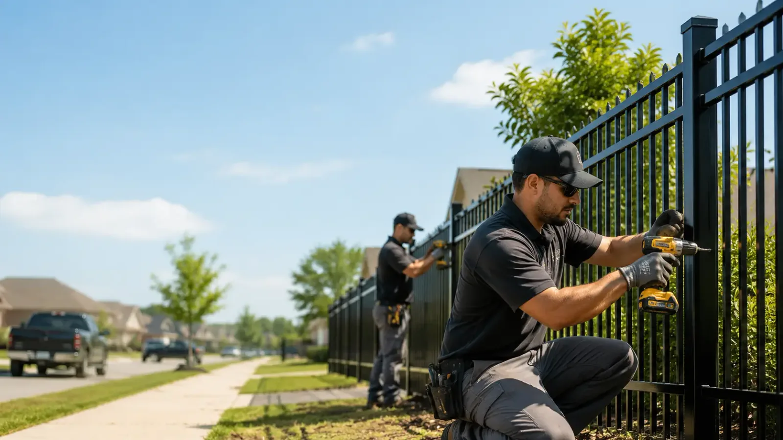 Metal Fence Installation in Hostetter, PA